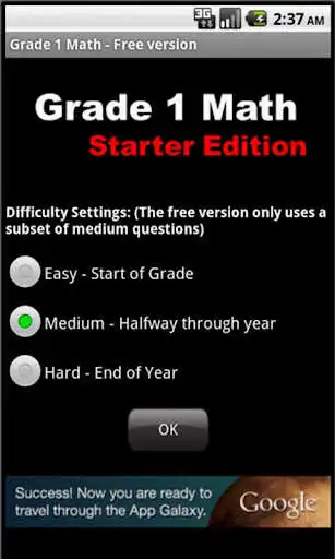 Play Grade 1 Math - Starter Edition as an online game Grade 1 Math - Starter Edition with UptoPlay