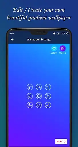 Play Gradient Wallpaper Maker as an online game Gradient Wallpaper Maker with UptoPlay