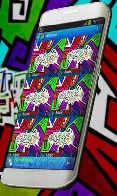 Play Graffiti Music Player Skin