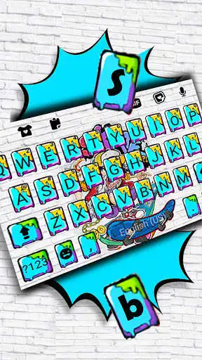 Play Graffiti Skater Keyboard Background as an online game Graffiti Skater Keyboard Background with UptoPlay