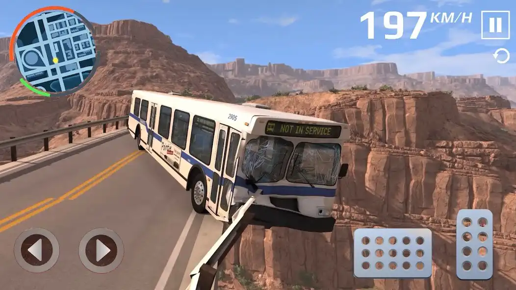 Play Grand Canyon Auto Crash Game as an online game Grand Canyon Auto Crash Game with UptoPlay