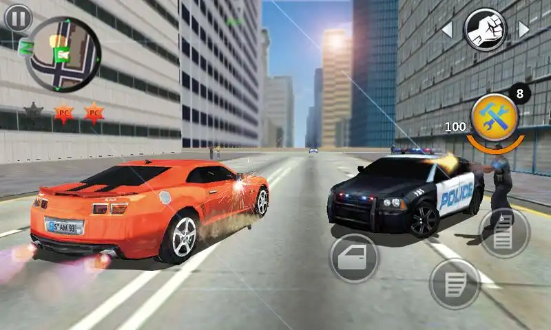 Play Grand Gangsters 3D as an online game Grand Gangsters 3D with UptoPlay