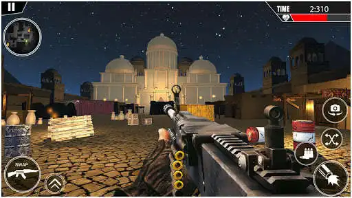 Play Grand Gun War Shoot 3D as an online game Grand Gun War Shoot 3D with UptoPlay