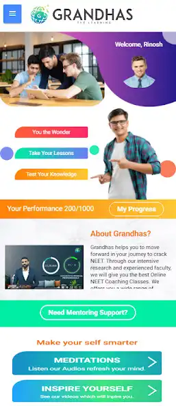 Play Grandhas Neet Coaching App  and enjoy Grandhas Neet Coaching App with UptoPlay