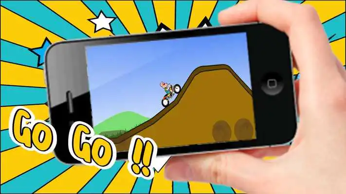 Play Grandpa Bike Hill climb