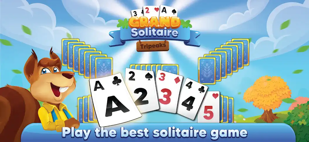 Play Grand Solitaire Tripeaks  and enjoy Grand Solitaire Tripeaks with UptoPlay