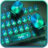 Free play online Green Metal Keyboard APK