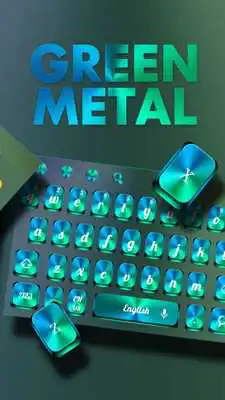 Play Green Metal Keyboard