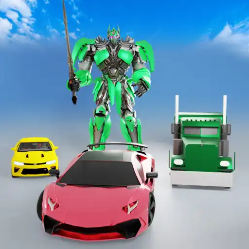 Play Green Robot Transformer Truck APK