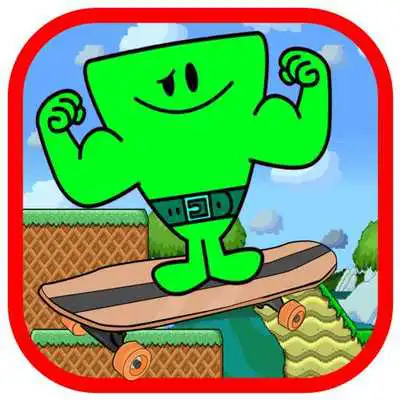 Play Green Stong Man Run Adventure