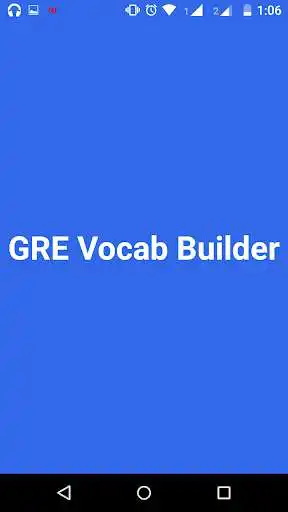 Play GRE Vocab Builder as an online game GRE Vocab Builder with UptoPlay