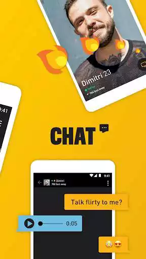 Play Grindr - Gay chat  and enjoy Grindr - Gay chat with UptoPlay