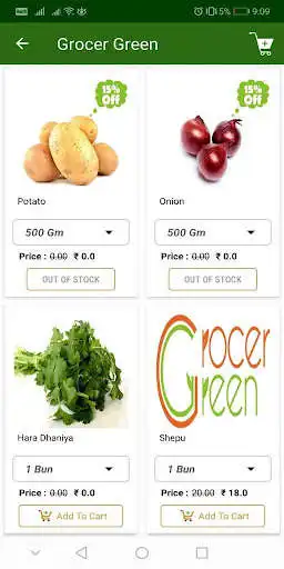 Play Grocer Green - Order Grocery Online as an online game Grocer Green - Order Grocery Online with UptoPlay