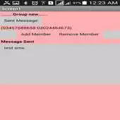 Free play online group sms sender and (scheduler) APK