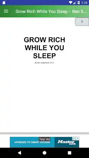 Play Grow Rich While You Sleep From B. Sweetland  and enjoy Grow Rich While You Sleep From B. Sweetland with UptoPlay