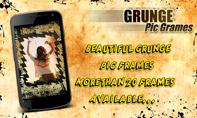 Play Grunge Pic Frames