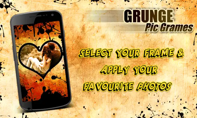 Play Grunge Pic Frames