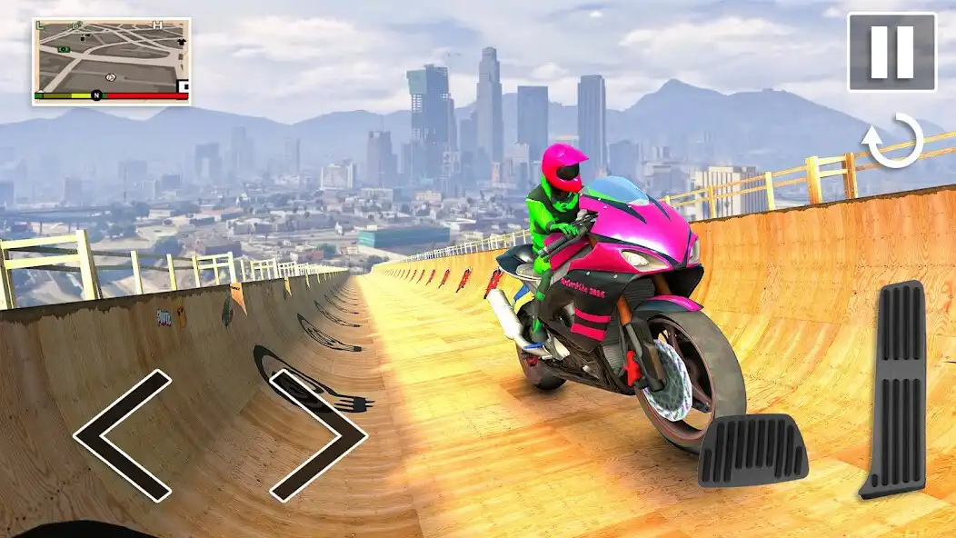 Play GT Moto Stunts 3D: Bike Games  and enjoy GT Moto Stunts 3D: Bike Games with UptoPlay