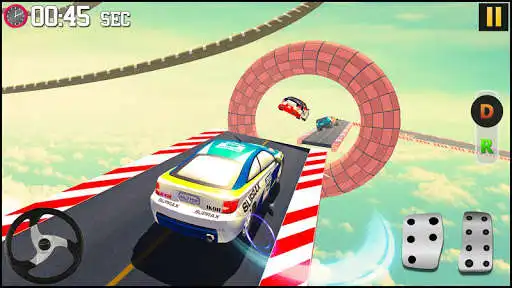 Play GT Racing Fancy Car Stunts : Insane Driving Tracks as an online game GT Racing Fancy Car Stunts : Insane Driving Tracks with UptoPlay