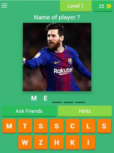 Play Guess Football players 2019  and enjoy Guess Football players 2019 with UptoPlay