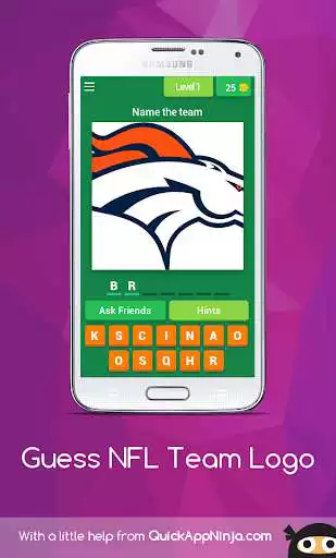 Play Guess NFL Team Logos  and enjoy Guess NFL Team Logos with UptoPlay