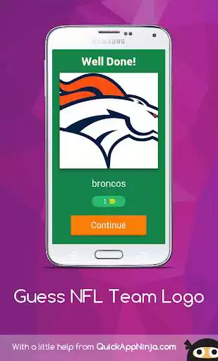 Play Guess NFL Team Logos as an online game Guess NFL Team Logos with UptoPlay