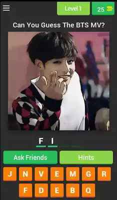 Play Guess The BTSs MV by JUNGKOOK Pictures Quiz Game