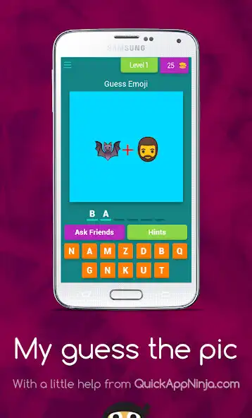 Play Guess the emoji puzzle game  and enjoy Guess the emoji puzzle game with UptoPlay