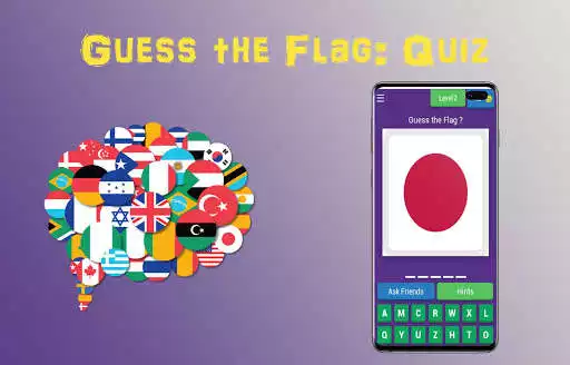 Play Guess The Flag - Quiz as an online game Guess The Flag - Quiz with UptoPlay