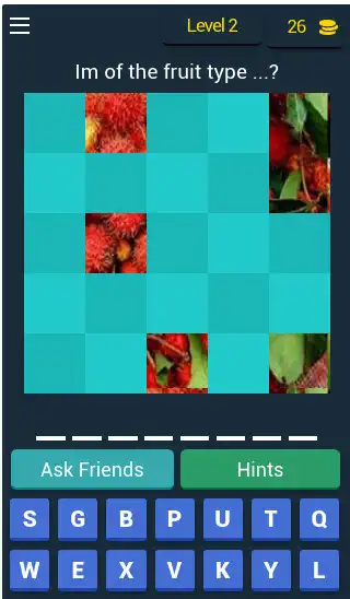 Play guess the fruit picture as an online game guess the fruit picture with UptoPlay