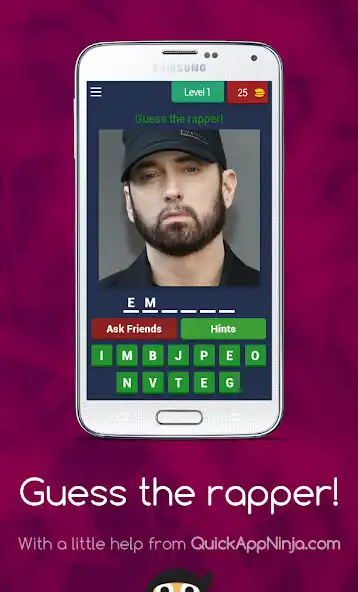 Play Guess The Rapper  and enjoy Guess The Rapper with UptoPlay