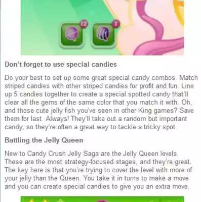 Play Guide CandyCrush JELLY Saga