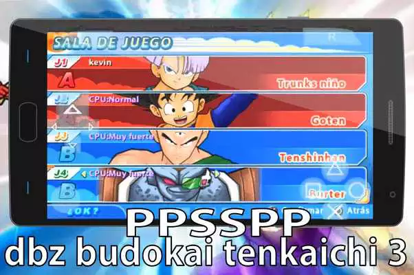 Play Guide Dragon Ball Z Budokai Tenkaichi 3 of PPSSPP