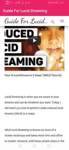 Play Guide For Lucid Dreaming as an online game Guide For Lucid Dreaming with UptoPlay