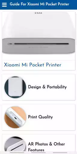 Play Guide For Xiaomi Mi Pocket Printer  and enjoy Guide For Xiaomi Mi Pocket Printer with UptoPlay