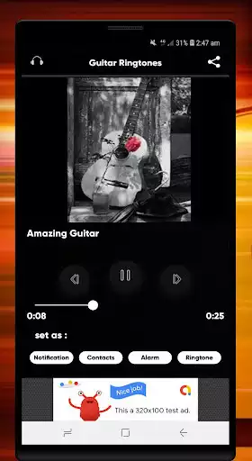 Play Guitar Ringtones as an online game Guitar Ringtones with UptoPlay