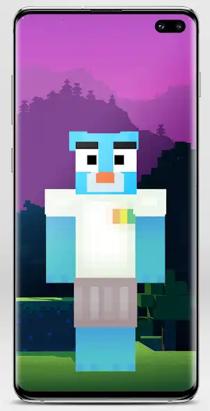 Play Gumball Skin for Minecraft as an online game Gumball Skin for Minecraft with UptoPlay