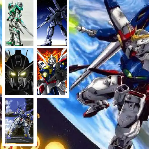 Play Gundam action figure and Anime Wallpaper Offline APK