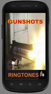 Play gunshot sound ringtone