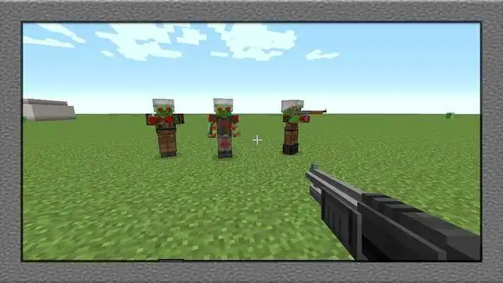 Play Guns mod for minecraft pe