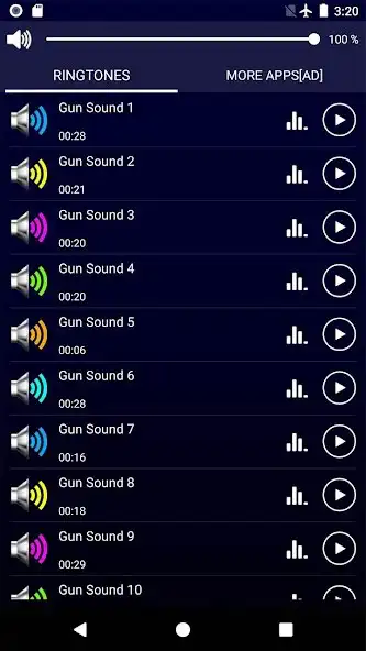 Play Gun Sounds Ringtones as an online game Gun Sounds Ringtones with UptoPlay