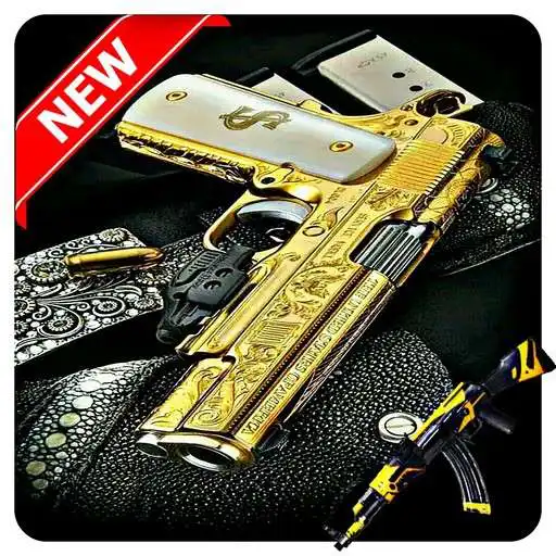 Play gun wallpaper lockscreen APK