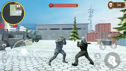 Play GurkhaliG ( BattleGround Shooter Combat Game ) as an online game GurkhaliG ( BattleGround Shooter Combat Game ) with UptoPlay