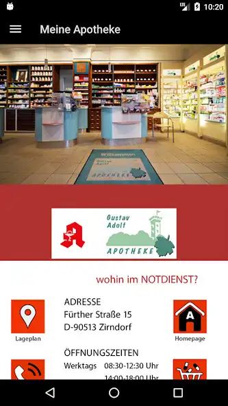 Play Gustav Adolf Apotheke Zirndorf  and enjoy Gustav Adolf Apotheke Zirndorf with UptoPlay