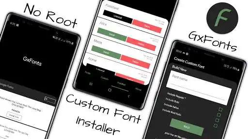 Play APK GxFonts - Custom fonts for Samsung Galaxy  and enjoy GxFonts - Custom fonts for Samsung Galaxy with UptoPlay project.vivid.gxfonts