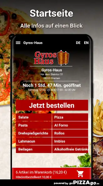 Play Gyros-Haus Bremen as an online game Gyros-Haus Bremen with UptoPlay