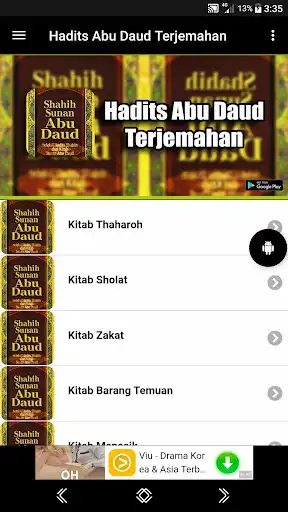 Play Hadits Abu Daud Terjemahan  and enjoy Hadits Abu Daud Terjemahan with UptoPlay