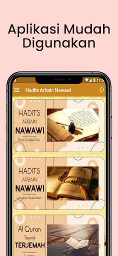 Play Hadits Arbain Nawawi Lengkap as an online game Hadits Arbain Nawawi Lengkap with UptoPlay