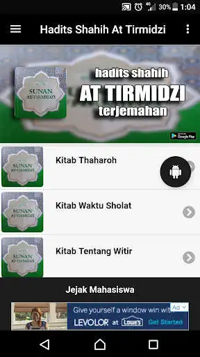 Play Hadits Shahih At Tirmidzi Terjemahan  and enjoy Hadits Shahih At Tirmidzi Terjemahan with UptoPlay