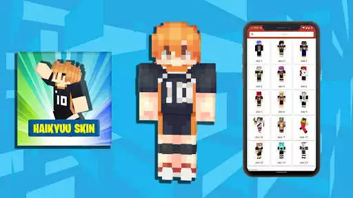 Play Haikyuu SKIN FOR MCPE  and enjoy Haikyuu SKIN FOR MCPE with UptoPlay